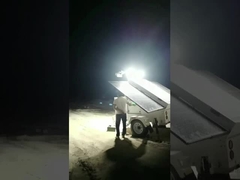 Mobil güneş ışığı kulesi