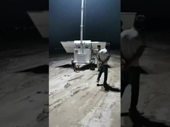 3460L güneş enerjili ışık römorku