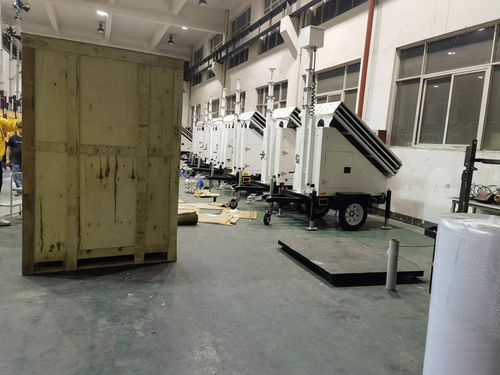 Latest company news about 10 güneş güvenlik kamerası römork