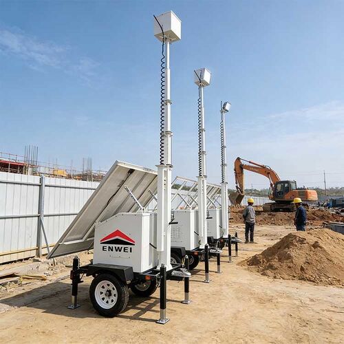 Latest company news about Suudi Arabistan'da Güneş Enerjili Kamera Römorkları Uzak Güvenlik Zorluklarını Nasıl Çözüyor