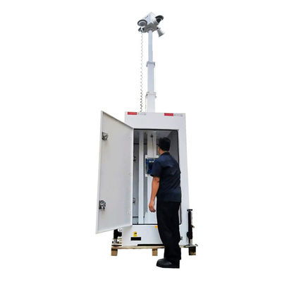 İnşaat Alanlarını İzlemek İçin Hızlı Çatıştırma Mobil CCTV Kuleleri