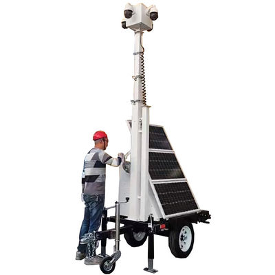 Özel Renkli Güneş Güvenliği İzleme 3 * 100 Watt Güneş Panelleri Küçük Relör Kurumsal Park İzleme