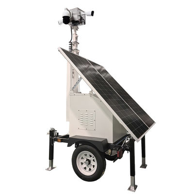 Güvenlik Kamerası Rel 2*300W Güneş Panelleri ile Güneş Cctv Rel İnşaat Alanları İçin