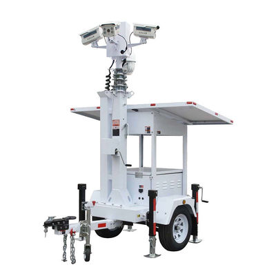 Güçlü Uyumluluk 2 * 420W Güneş Paneli İzleme Kamerası Park İzleme için Cctv Releri