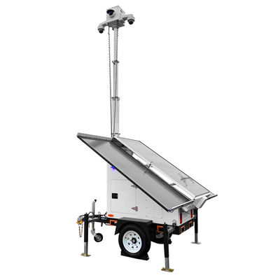 Park Alanı İzleme için 3 * 400W Güneş Panelleri ile Güneş Kamerası Rel