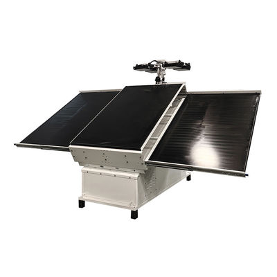 Yeşil Güç Güneş LED Işık Dış Yapı Alanı için Skid Trailers