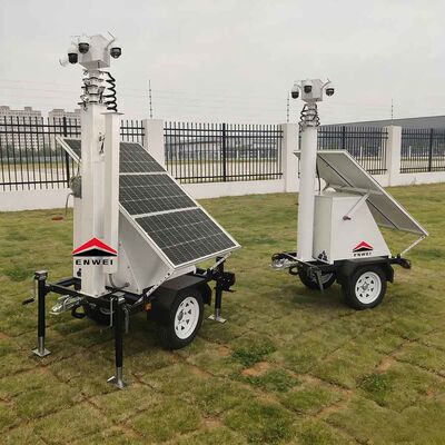 Çevre İzleme ve Geçici Güvenlik Uygulamaları için Tasarlanmış Güneş Enerjisi Taşınabilir İzleme Relye